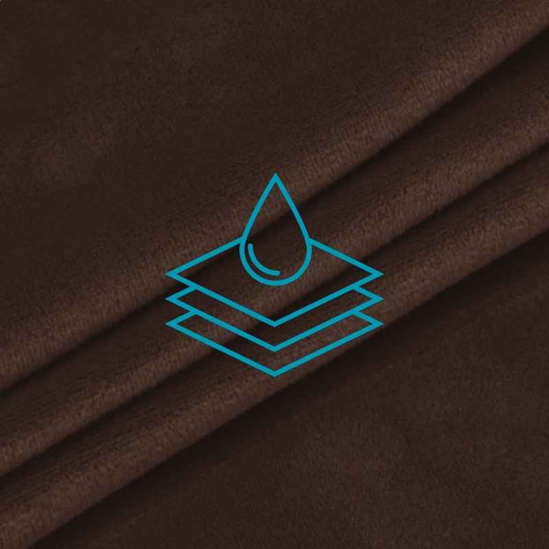 plyšový potah trojpohovka